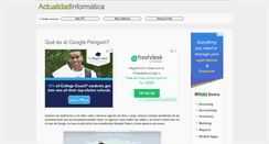 Desktop Screenshot of actualidadinformatica.com